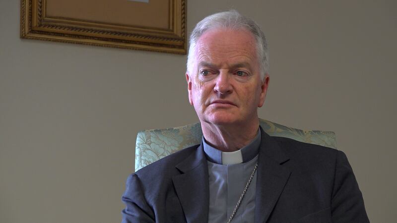 Bishop Paul Tighe, referred to by some commentators as 'the Vatican’s media guru'. Photograph: Nick Warren/PA