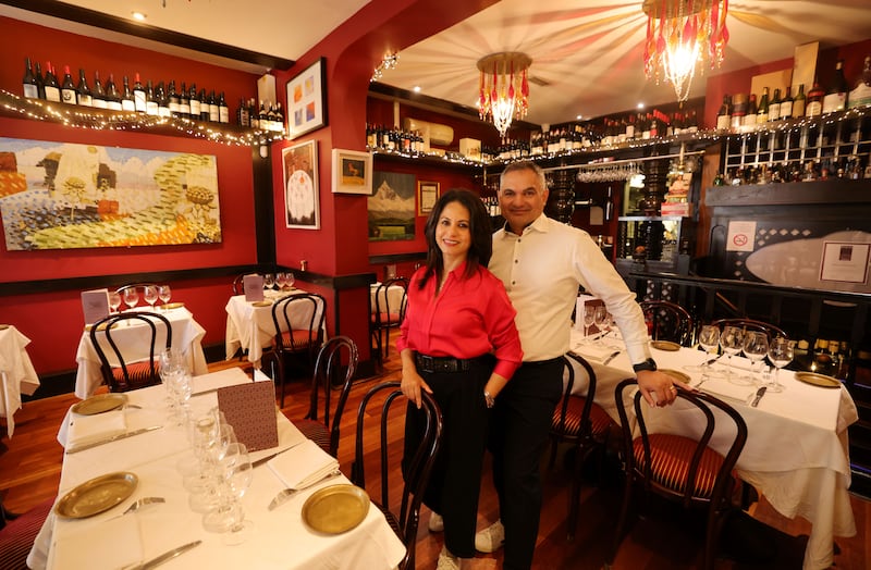 Lina and Shiva Gautam, owners of Monty’s of Kathmandu, Dublin. Photograph: Alan Betson
