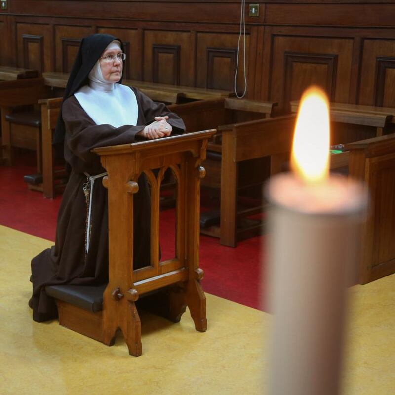 Sr Colette, mother abbess at the Poor Clare Monastery, Galway. Photograph: Joe O’Shaughnessy