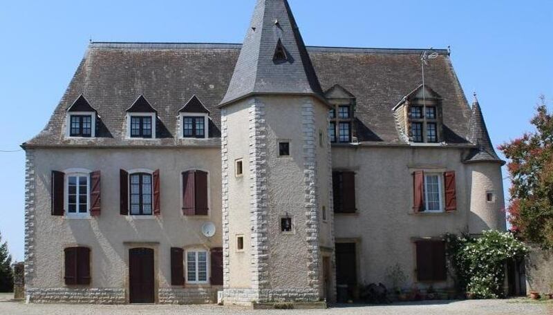 France: this compact chateau comes with 2.5 acres of garden, a saltwater swimming pool and two barns