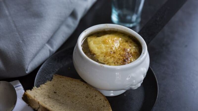 Carmels Somers’s onion and cider soup
