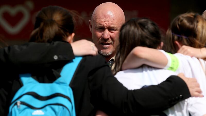 Dave Connell: the association’s head of women’s underage development and a successful manager of the Ireland under-17 and under-19 women’s teams in recent years. Photograph: James Crombie/Inpho
