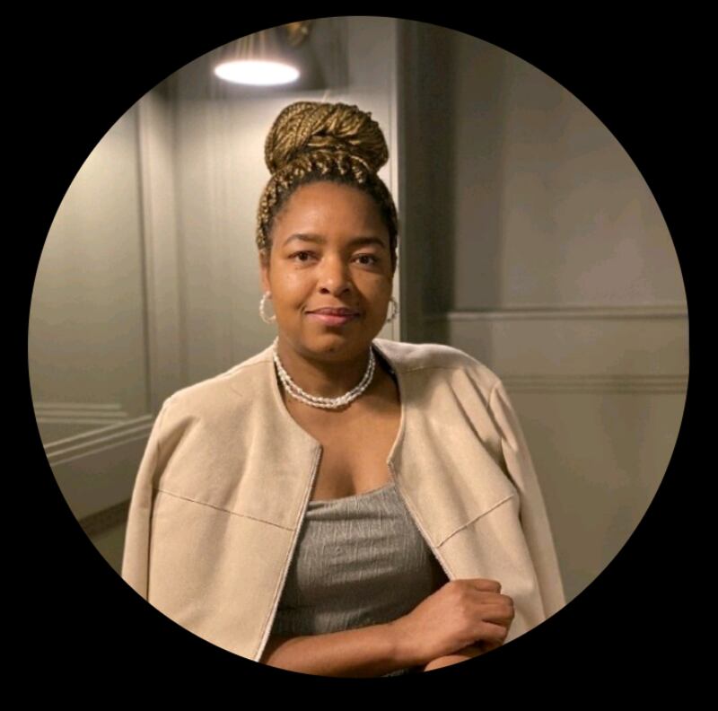 Lucy Alexia Dube runs a social enterprise helping newly-arrived parents in refugee centres