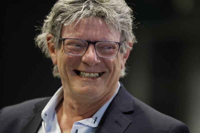 European Parliament canditate Niall Boylan: Cormac Ó hEadhra sounds pleasantly surprised by his guest’s countenance and Zen acceptance. Photograph Nick Bradshaw