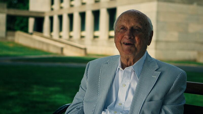 The late Kevin Roche at Wesleyan University in Middleton, Connecticut