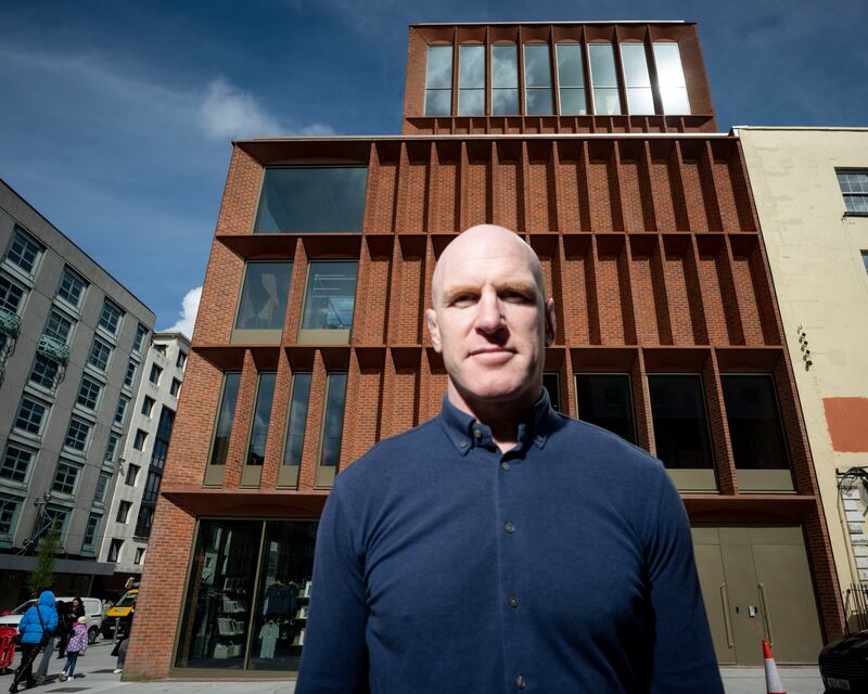 Paul O'Connell at the International Rugby Experience in April, 2023. Photograph: Don Moloney
