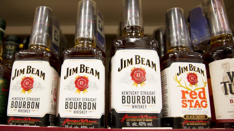 The EU has imposed tariffs on US bourbon whiskey leading to fears of a tit-for-tat that would be a major concern for Ireland. Photographs: Isabel Infantes/EPA