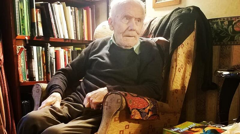 Dónal gave his time freely: ‘I’m just happy you’re learning this language. In this way, our language doesn’t die, though we do. And me before you.’