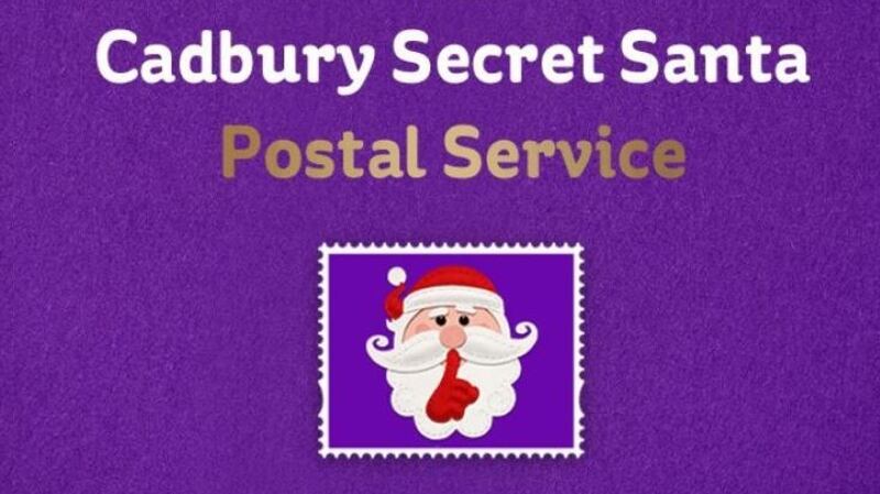 Post a secret bar of chocolate to someone this Christmas