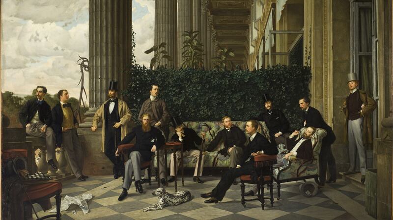 Le Cercle de la rue Royale, 1868, Musée d’Orsay