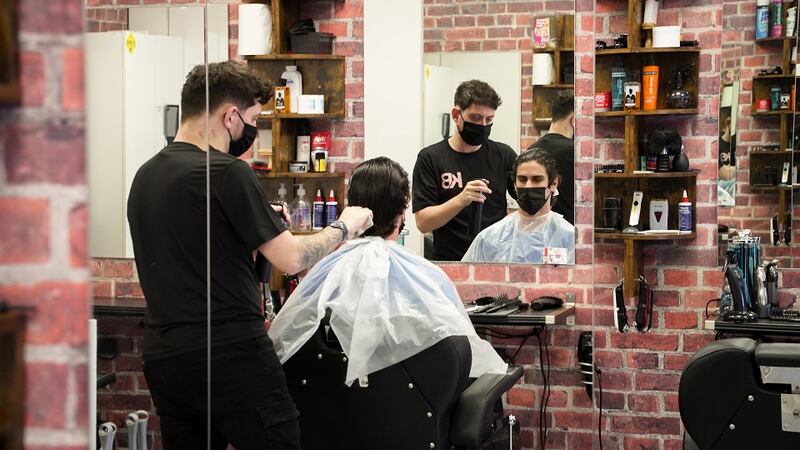 The revamped industrial-style space, complete with exposed brick wall, is located in the village’s shopping centre.