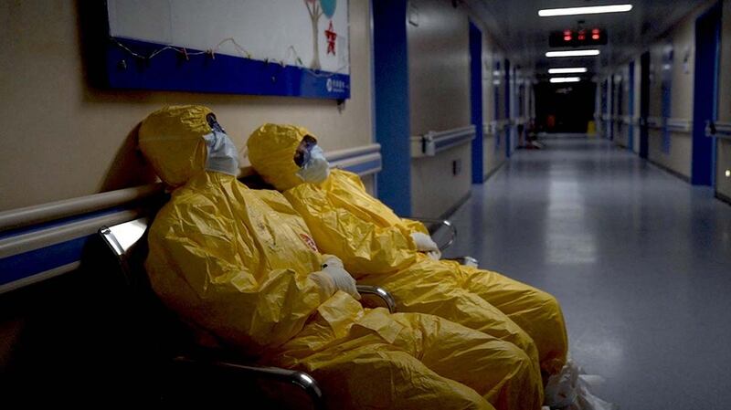 We rarely see an uncovered face among the staff