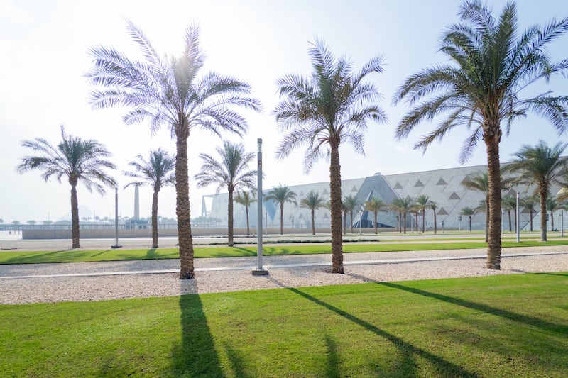 Grand Egyptian Museum, Cairo. Photograph: Iwan Baan/hparc.com
