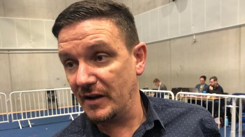 Mark Ward said nobody else had predicted they would win but he said they had put in the work on the ground and knew from the reaction and response on the ground that they were in with a good chance. Photograph: Marie O’Halloran