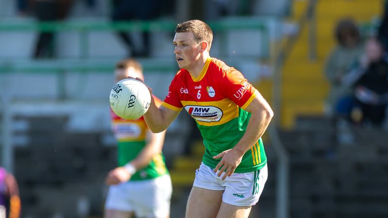 Carlow’s Mikey Bambrick. Photograph: Morgan Treacy/Inpho