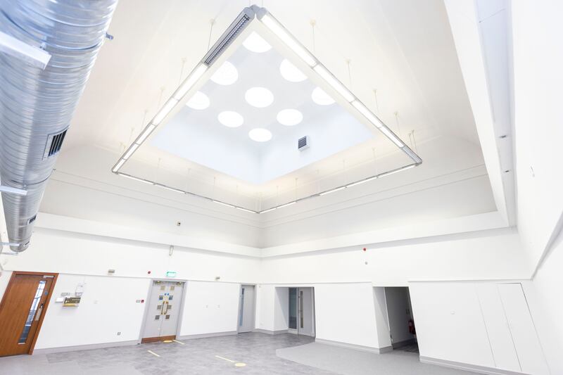 The inside of the building on James Street. Photograph: Shane O'Neill/Coalesce