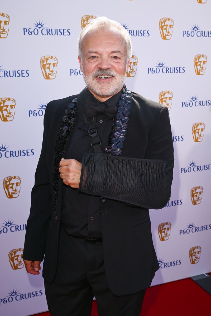 Graham Norton. Photograph: Eamonn M McCormack/Getty Images for P&O Cruises