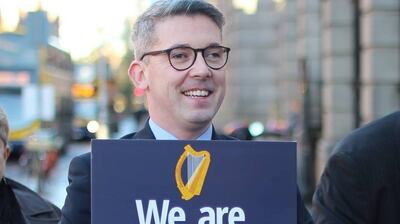 Sinn Féin senator Niall Ó Donnghaile who lives in Belfast: ‘I’m not an emigrant, nor am I a member of the “Diaspora”.’
