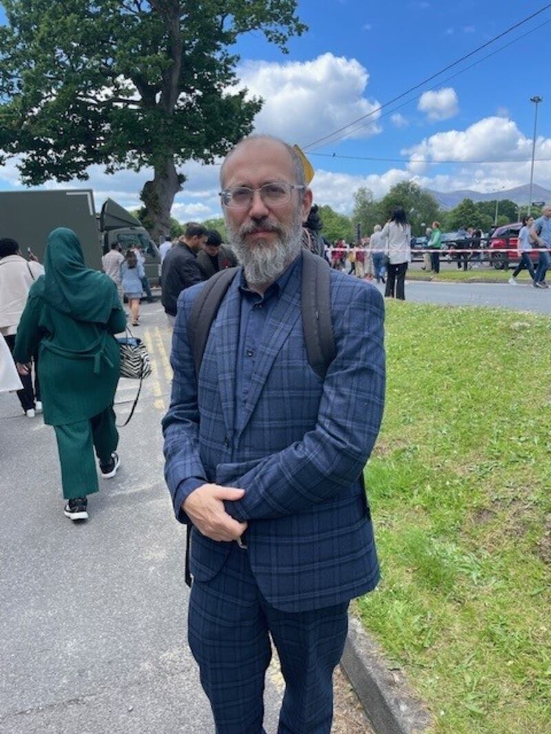 New citizen Sean Laughey, originally from the UK. Photograph: Anne Lucey