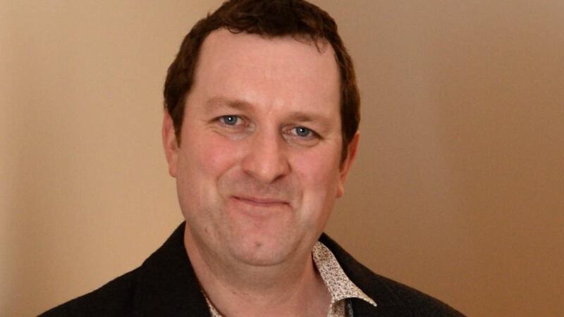 Andrew Flynn: ‘New writing is suffering now because the independent companies aren’t doing enough of it.’ Photograph: Dara Mac Dónaill