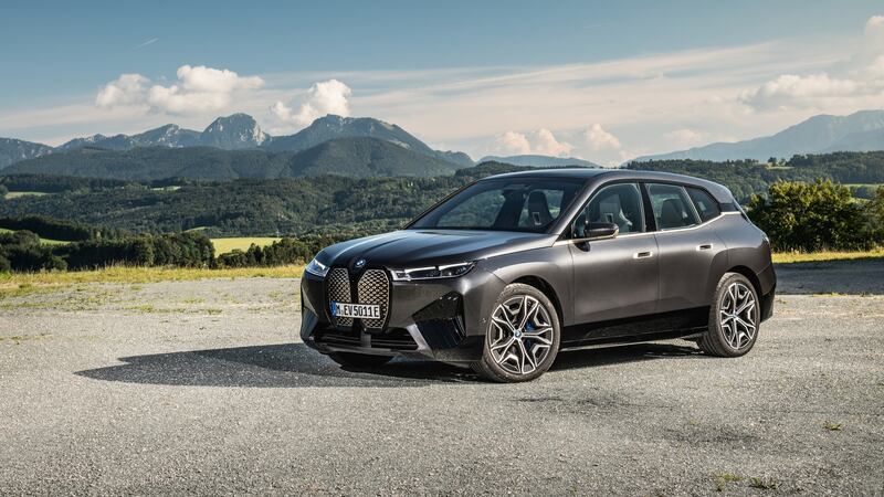 BMW iX: Adaptive cruise control and level-2 autonomous driving functions – which do much of the steering and cornering – are a great aid when cruising.