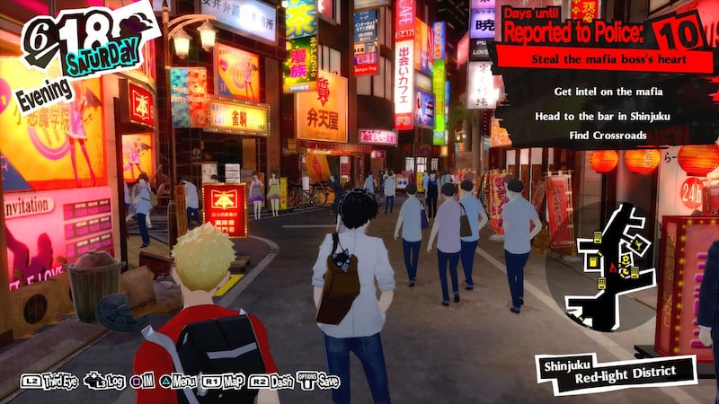 You can visit real-life Tokyo in Persona 5 – seriously, even the underground lines are the same