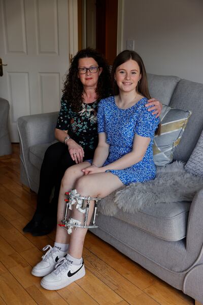 Lucy Mae Owens with her mum Rena. Photograph: Alan Betson