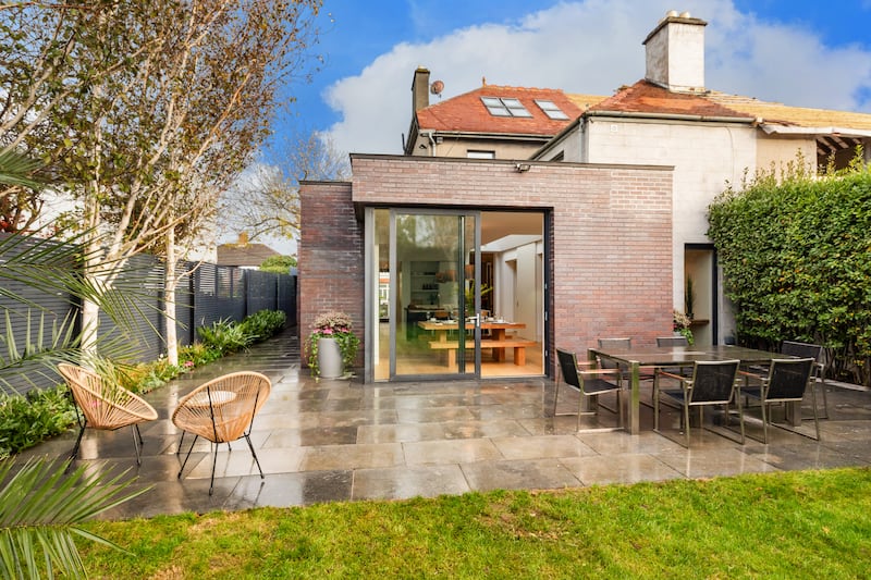 Patio and rear garden