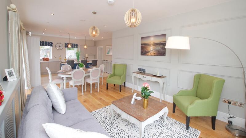 Ballincollig-based interior designer Celene Collins, of Home Stager, fitted out the showhouse at Steeplewood.