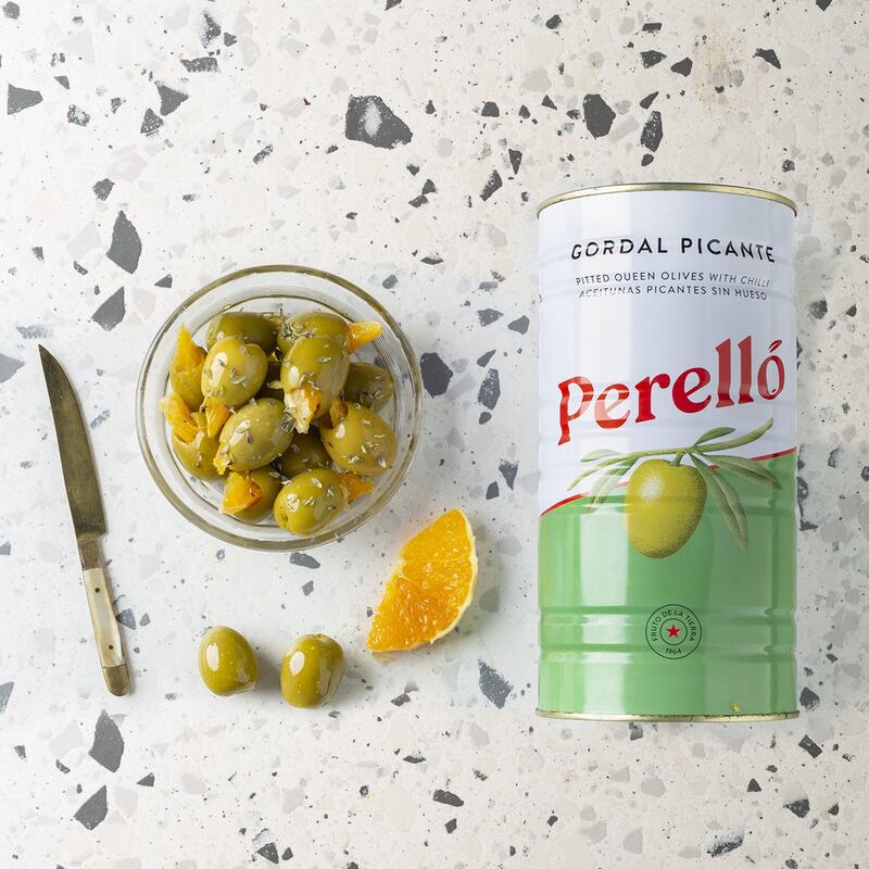 Perelló olives, available from verafoods.ie