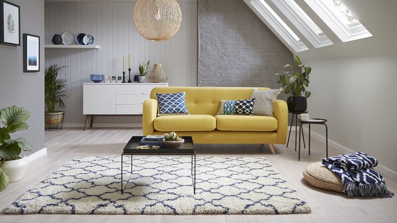 When life gives you lemons: DFS sofa