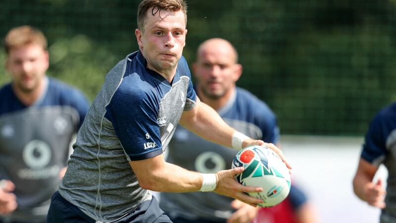 Jack Carty starts at outhalf for Ireland against Japan. Photograph: Dan Sheridan/Inpho