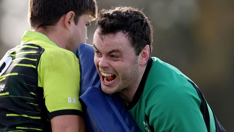 James Ryan will captain Ireland against England on Saturday. Photograph: Dan Sheridan/Inpho
