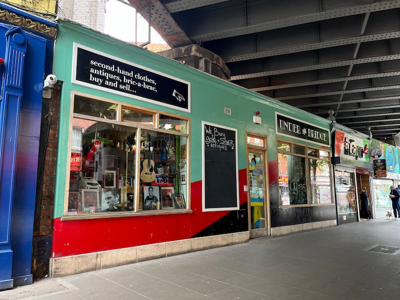 Under the Bridge Antiques on Talbot Street. Photograph: Alan Betson