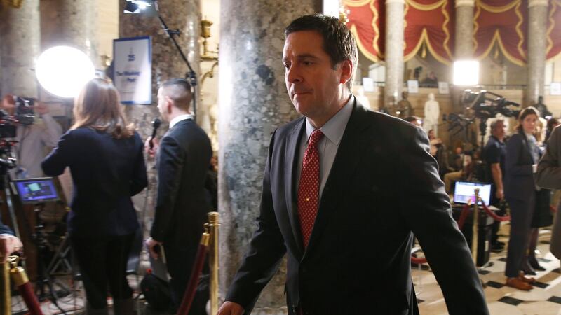 Chairman of the House Intelligence Committee Devin Nunes is leading the drive to publish the controversial memo. Photograph: Joshua Roberts/Reuters