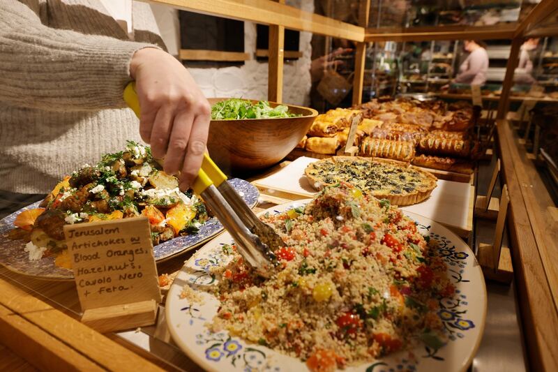 The Roundwood Stores is not a place where you’re going to run up a bill. Photograph: Alan Betson