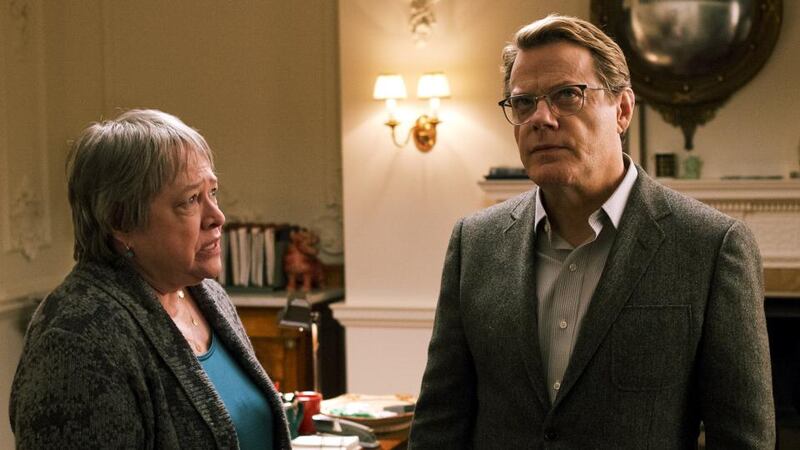 Kathy Bates and Eddy Izzard in François Girard’s ‘The Choir’. Photograph: Myles Aronowitz