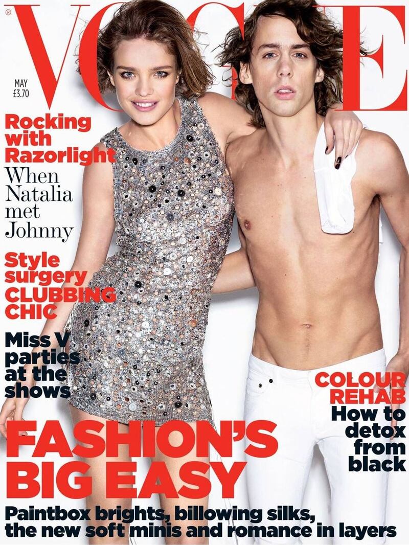 Johnny Borrell: the Razorlight singer had an awful habit of wearing white skinnies, almost always without a top