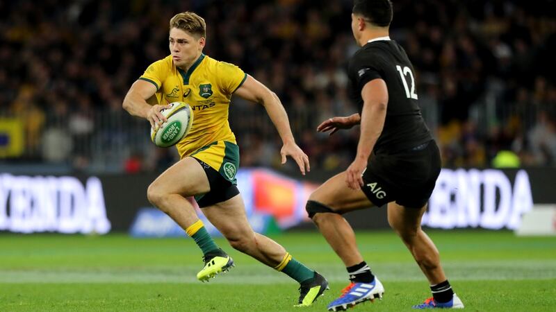 James O’Connor has been named in Michael Cheika’s Australia squad for Japan. Photograph: James Worsfold/Getty