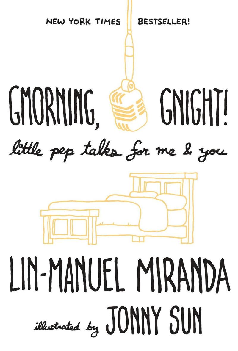 Gmorning, Gnight!: Little Pep Talks For Me and You is a sweet, funny book, wittily illustrated by Jonny Sun