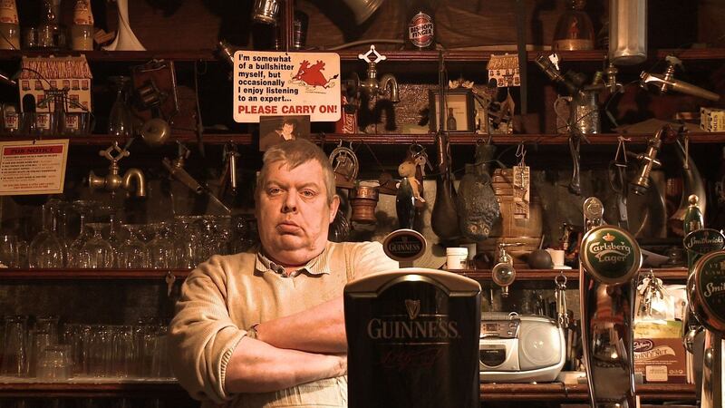 Paul Gartlan, a Cavan landlord, in Alex Fegan’s film The Irish Pub: rural communities are feeling the pinch under drink-driving laws.