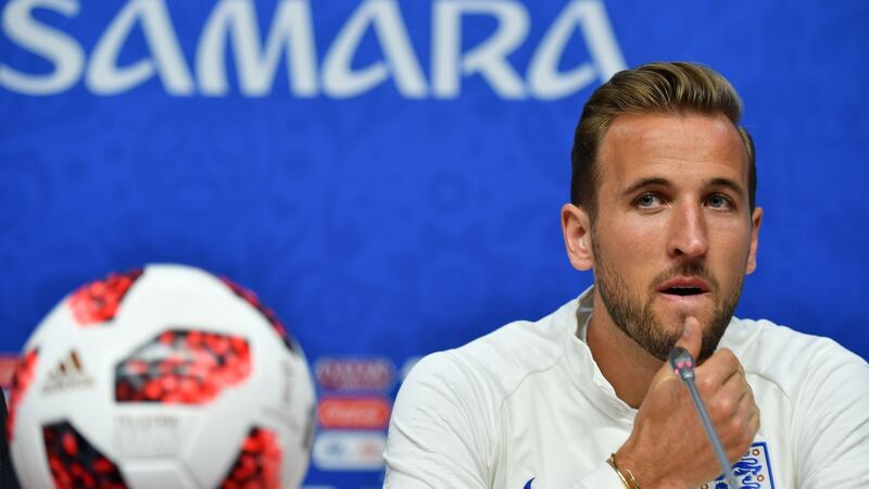 England forward Harry Kane. He was  asked at a press conference   about his views on Volgograd (formerly Stalingrad) and its pivotal role in the second World War. Photograph: Getty Images