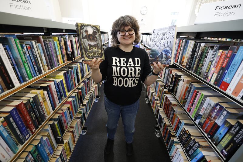 Librarian Mila Taylor, founder of the Wisteria book club at Dundrum Library. Photograph: Nick Bradshaw