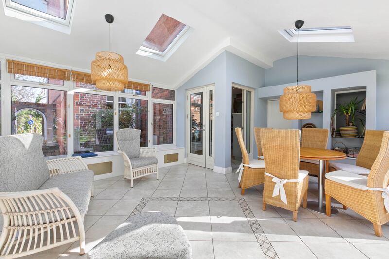 Conversatory/sun room. Photograph: Ed Place