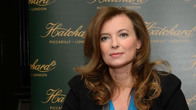 Valerie Trierweiler: she left the Elysée Palace after photographs  were  published of François Hollande on the back of a scooter going to trysts with Julie Gayet. Photograph: Leon Neal/AFP/Getty Images