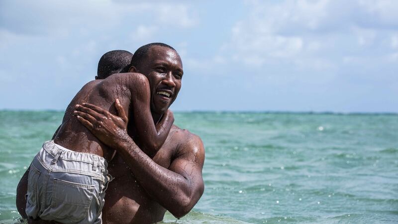Mahershala Ali and Alex R Hibbert in Moonlight