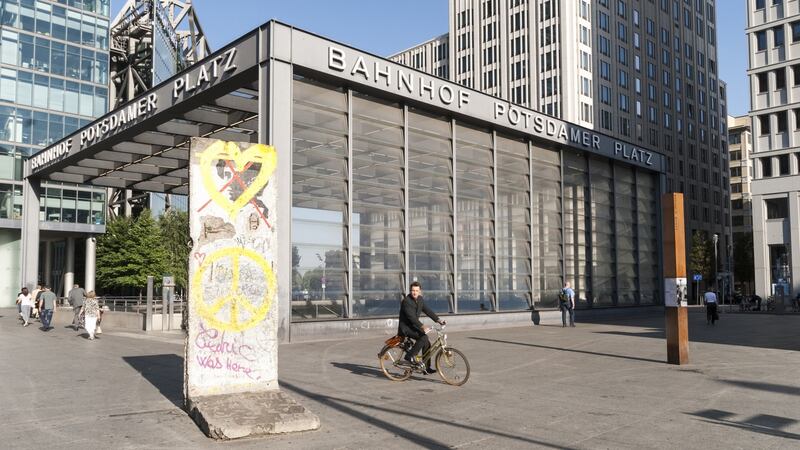 Hire a bike and cycle the route of the Berlin Wall from Potsdamer Platz in central Berlin, towards Potsdam, south of the city