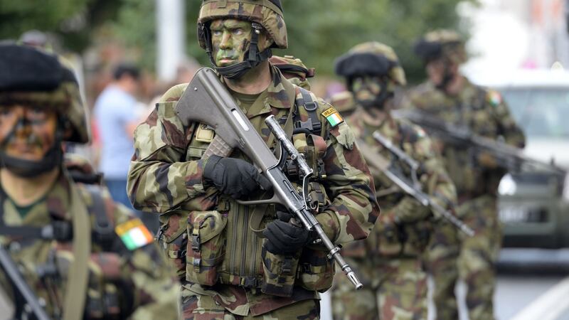 Raco is seeking the establishment of a stand-alone pay review body for the Defence Forces. Photograph: Alan Betson