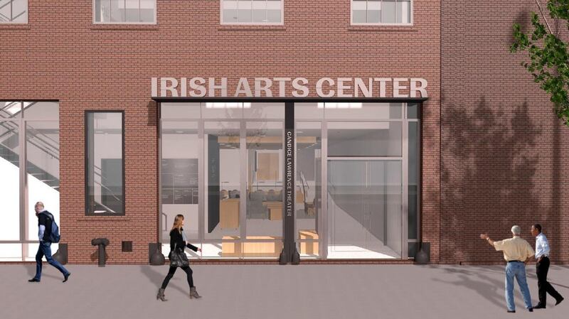 Architect’s Rendering of the new  Irish Arts Center in New York. Architects Davis Brody Bond with the OPW