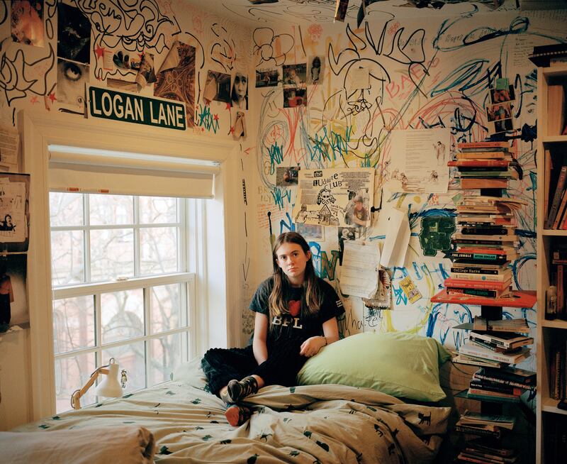 Logan Lane: 'I still long to have no phone at all.' Photograph: Scott Rossi/The New York Times
